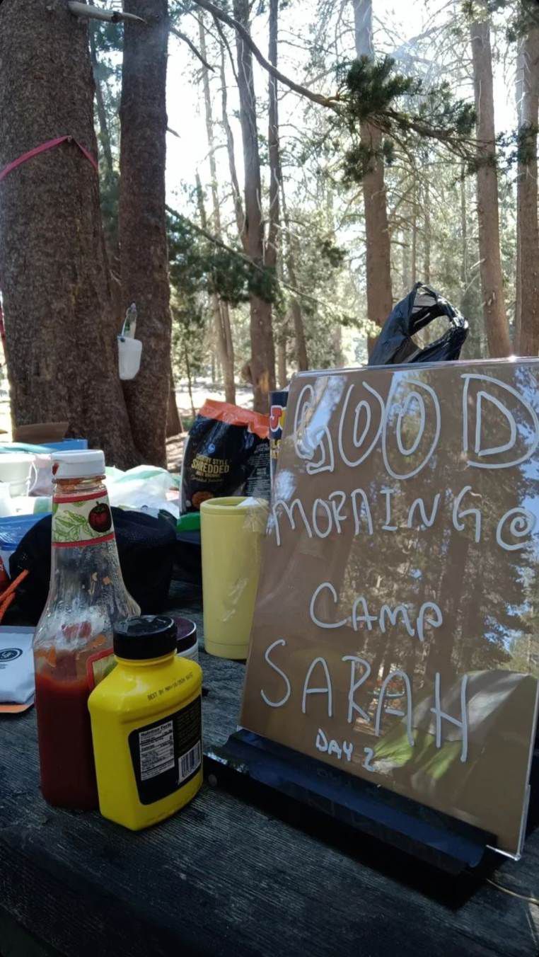 Rainbow birthday cake